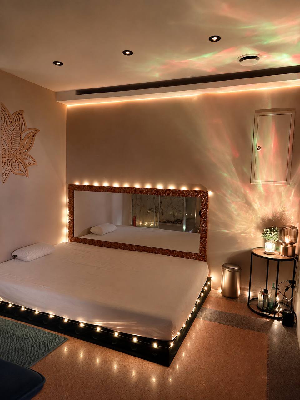 Interior of IN SKY salon Prague